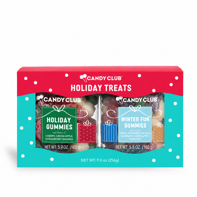 Holiday Treats 2-PC Holiday Gift Box (Available to ship 10/15)