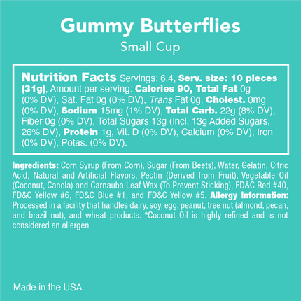 Gummy Butterflies