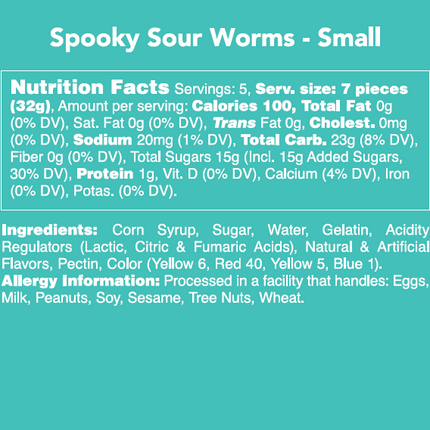 Spooky Sour Worms