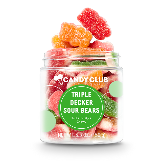 Triple-Decker Sour Bears